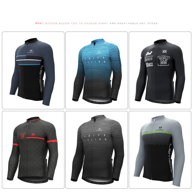 Men's Fashion And Comfort Long Sleeve Cycling Jersey