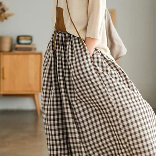 Fashion Casual Women Loose Wide-leg Skort